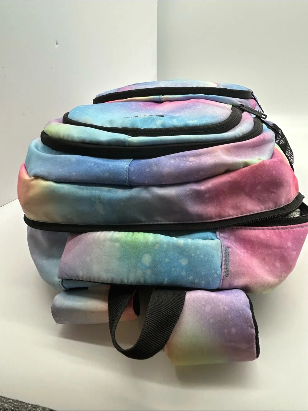 Rickyh Style Galaxy Print Backpack - Multicolor18x12x6